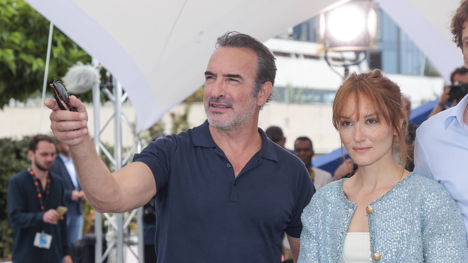 Jean Dujardin et Anaïs Demoustier 