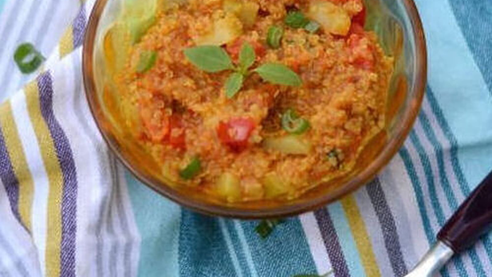 Quinoa aux légumes du soleil façon risotto