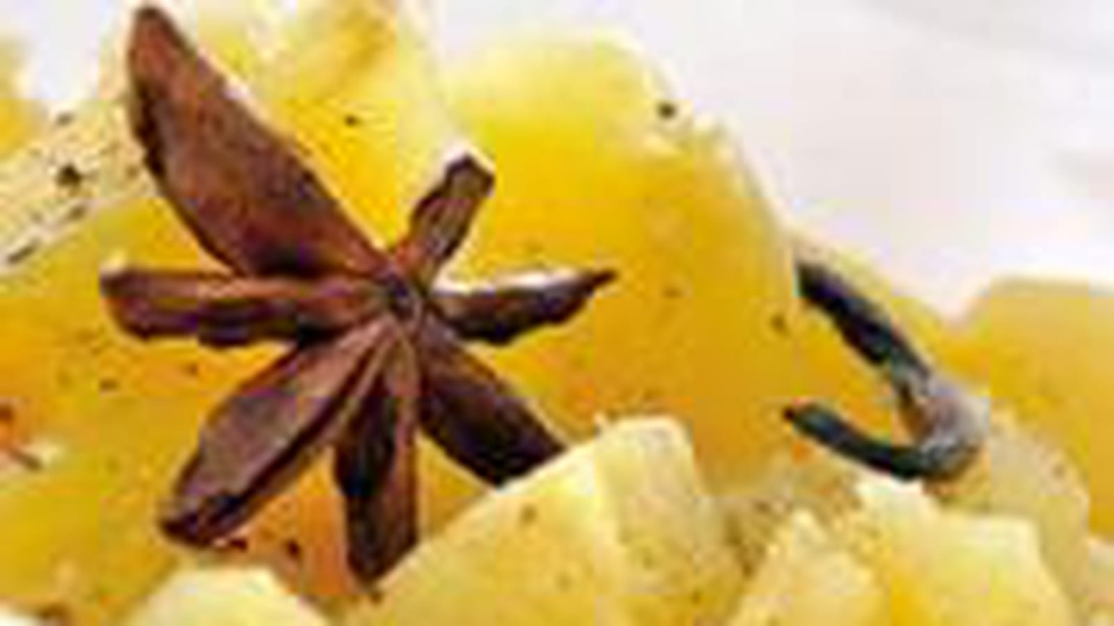 Papillote d'ananas aux épices