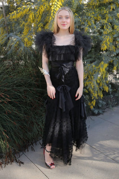 Dakota Fanning au d&eacute;fil&eacute; Rodarte
