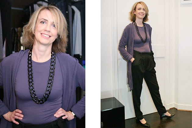 Le pantalon carotte, so chic