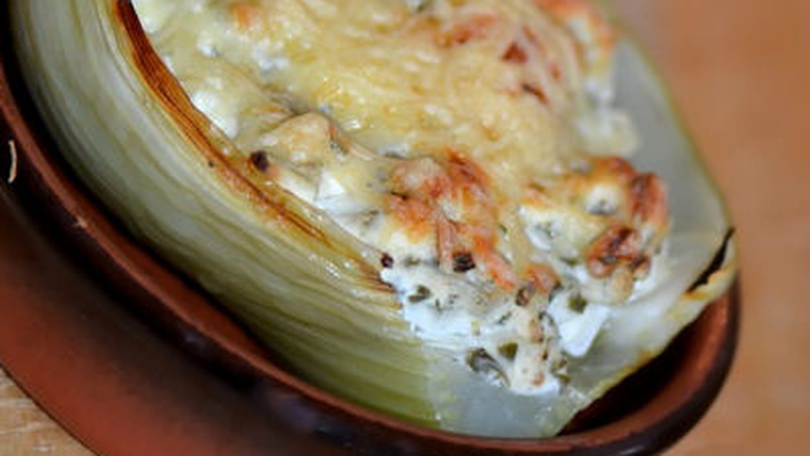 Fenouils farcis gratinés