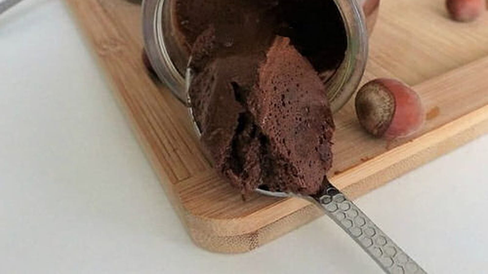 Crème chocolat-noisette vegan express