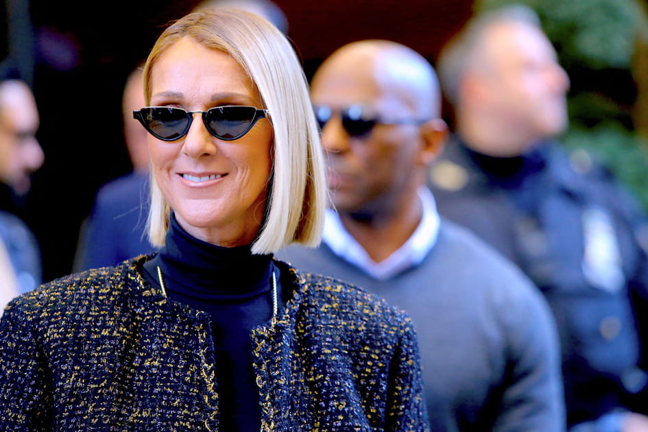 Le carr&eacute; lisse de C&eacute;line Dion