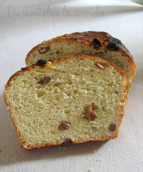 Cramique aux raisins (à la machine à pain)