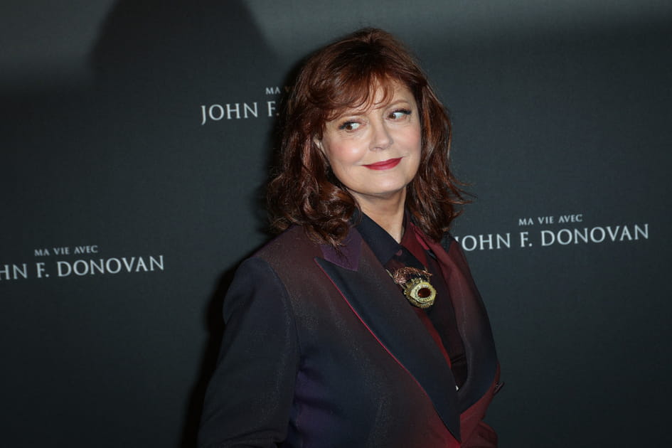 Susan Sarandon, &eacute;g&eacute;rie L'Or&eacute;al Paris, 74&nbsp;ans