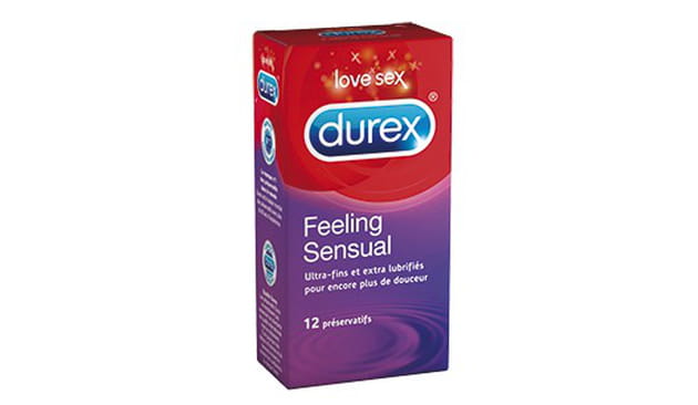 Feeling Sensual : ultra-fin et ultra-lubrifi&eacute;, le plus fin des Durex