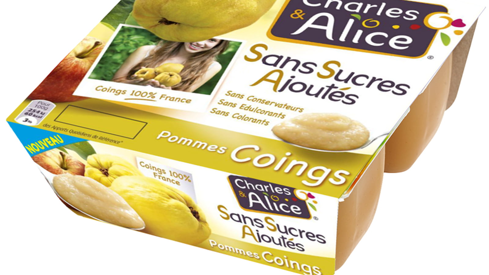Compote pommes-coings de Charles & Alice