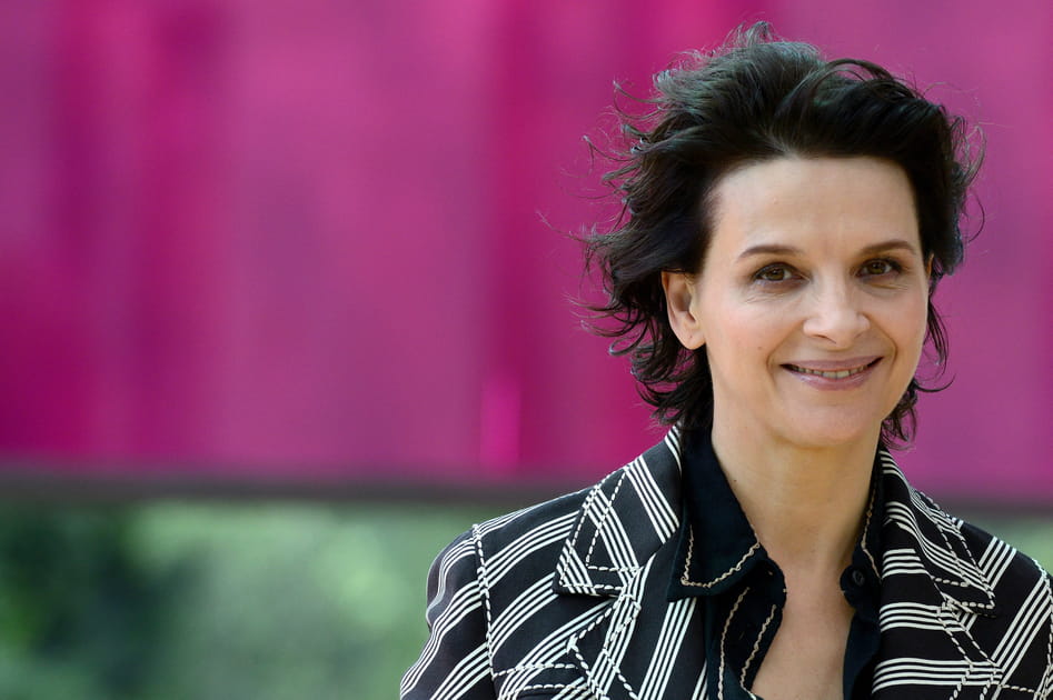 La coupe courte de Juliette Binoche