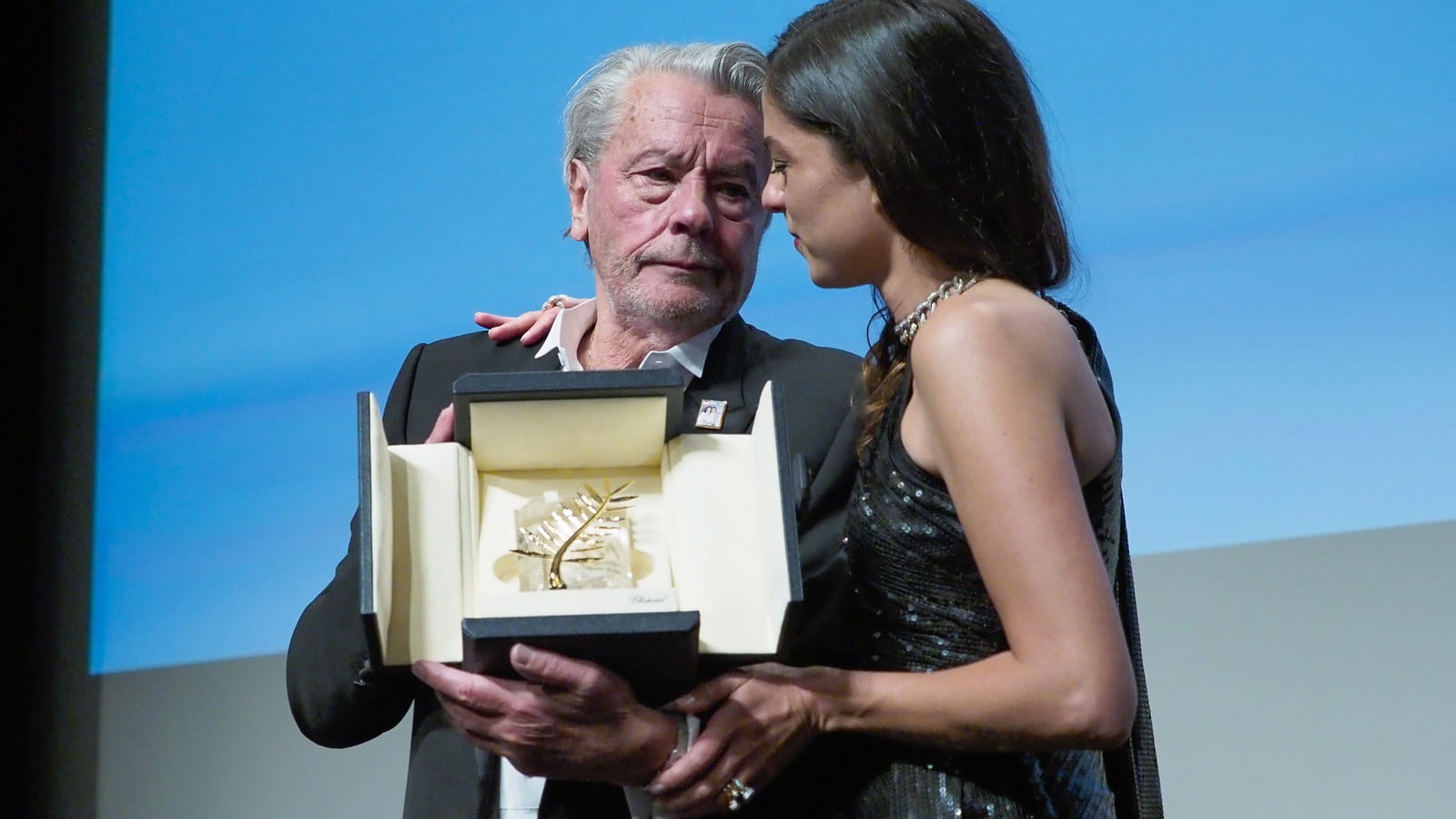 Alain et Anouchka Delon