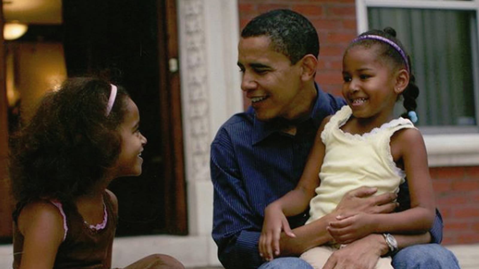 Barack Obama, Malia et Sasha Obama