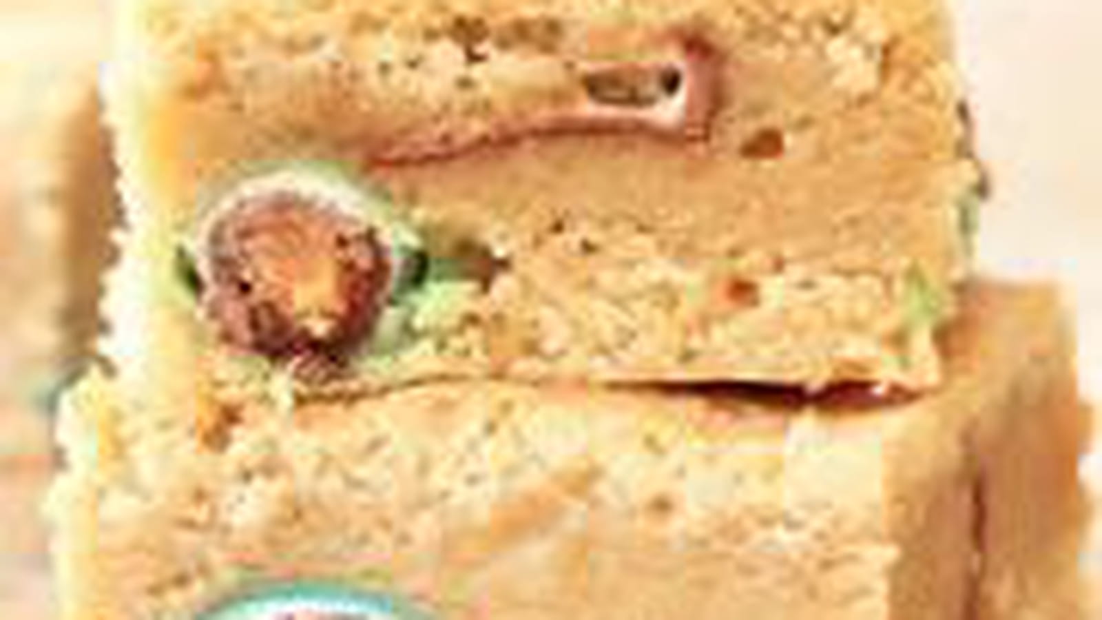Blondies chocolats et m&m's