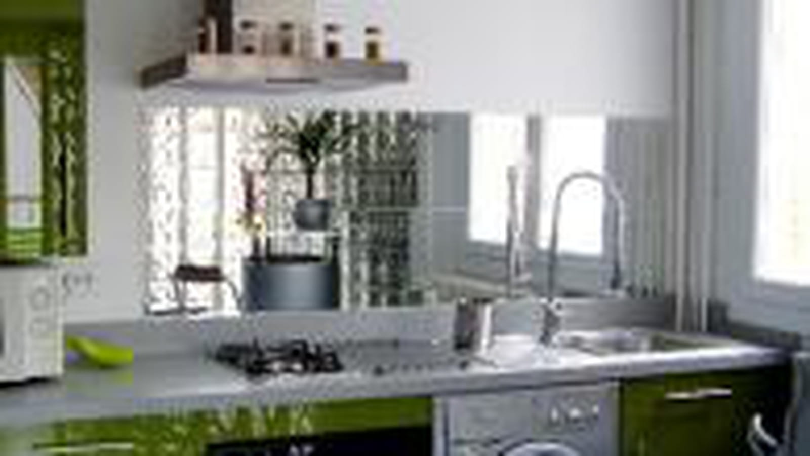 Crédence miroir