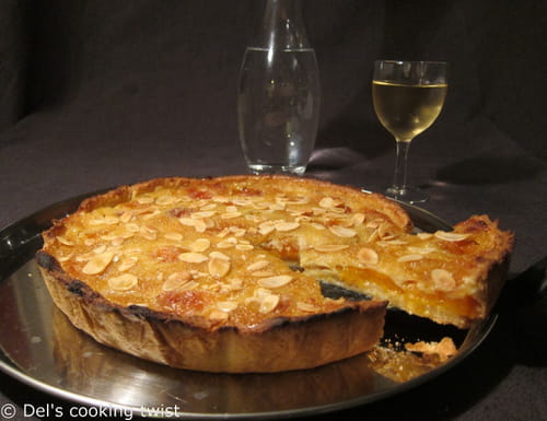 La vraie tarte amandine aux abricots