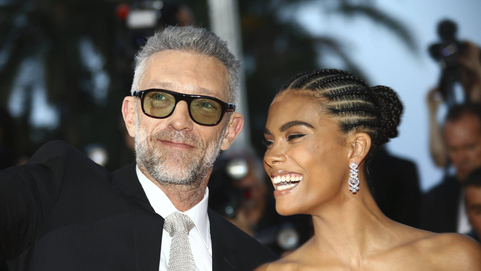 Vincent Cassel et Tina Kunakey