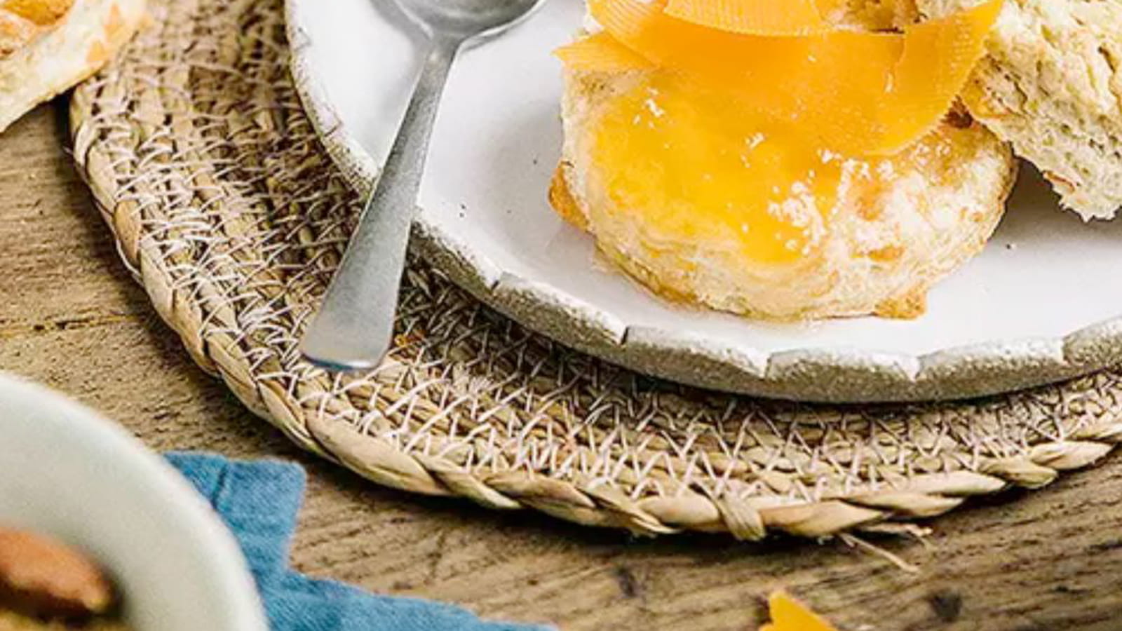 Scones à la mimolette extra-vieille