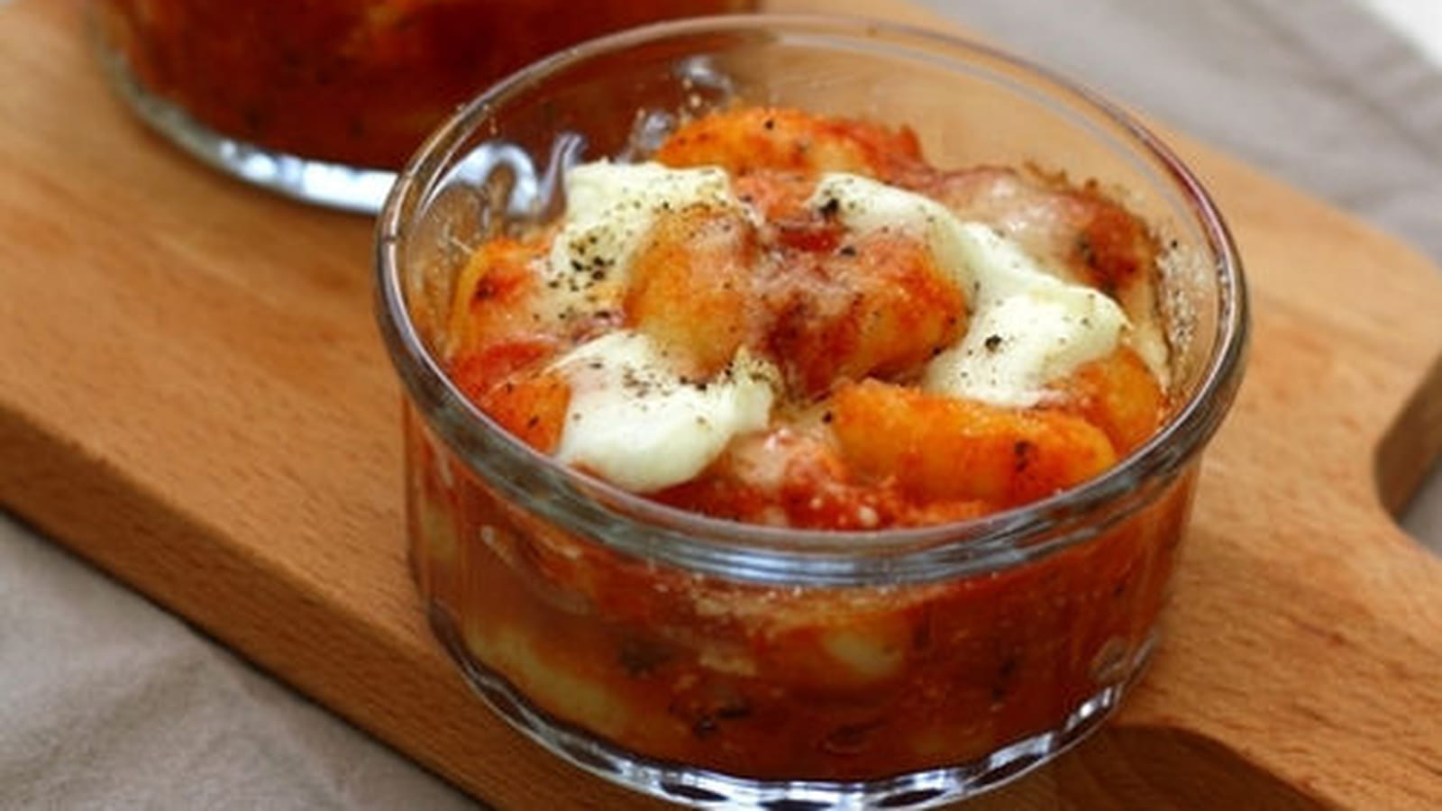 Gratin de gnocchi à l'italienne