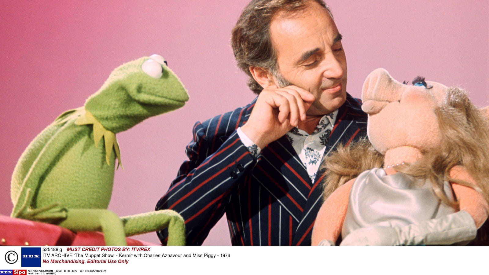 Avec Kermit et Miss Piggy