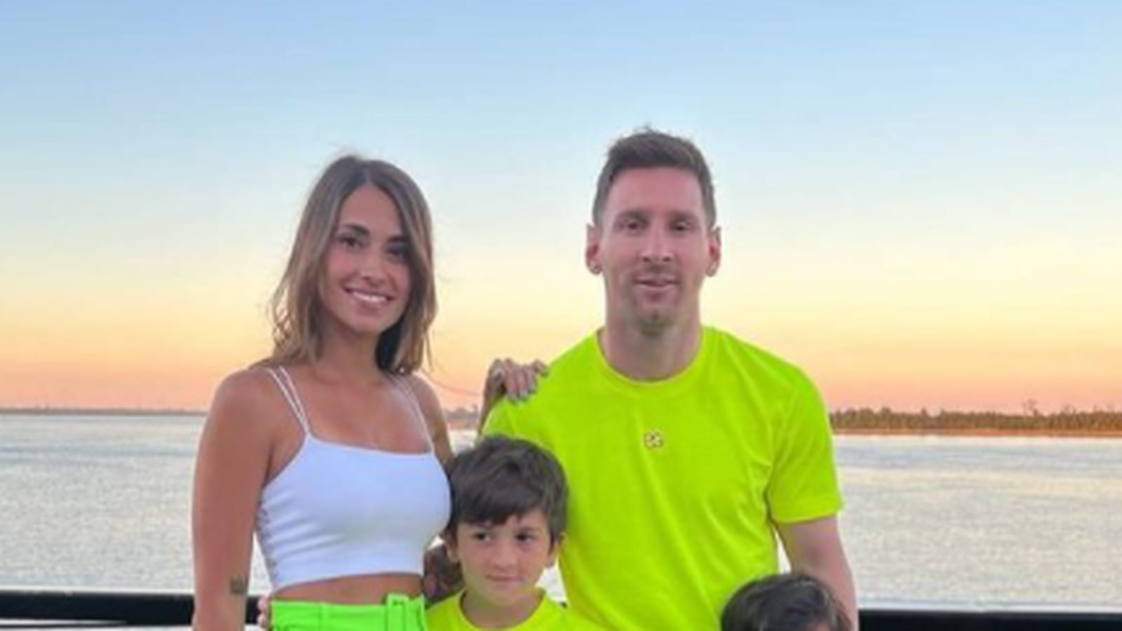 Antonela Roccuzzo et Lionel Messi