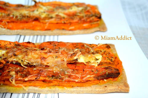 Tartes fines carottes pommes de terre patate douce