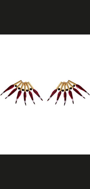 Boucles d'oreilles Gazelle de Stalactite