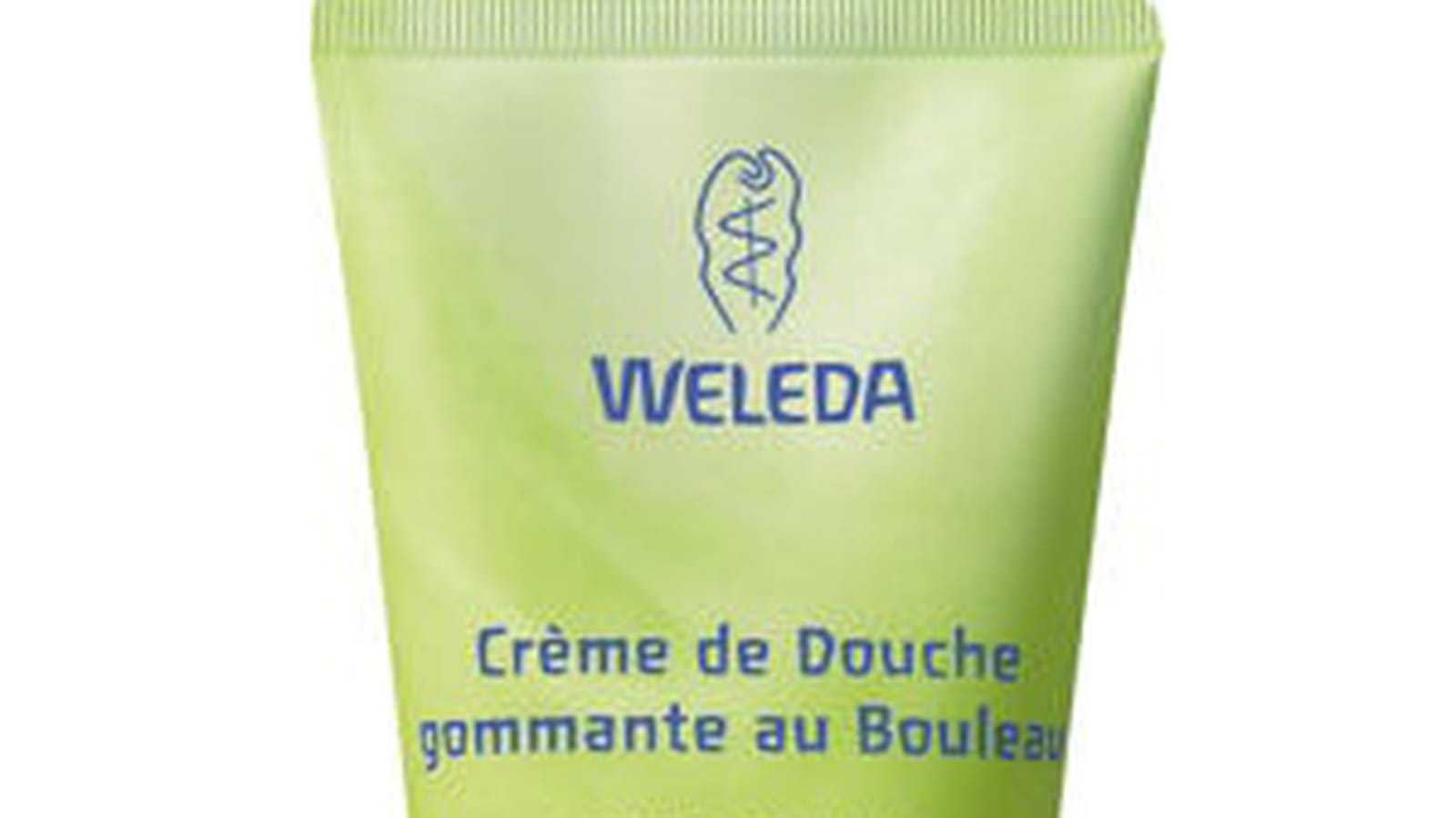 Crème de douche gommante au bouleau de Weleda