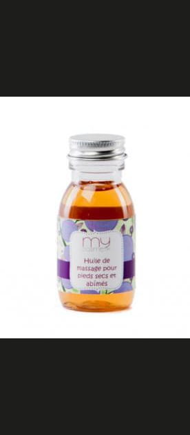 L'huile de massage pour pieds secs de My Cosmetik