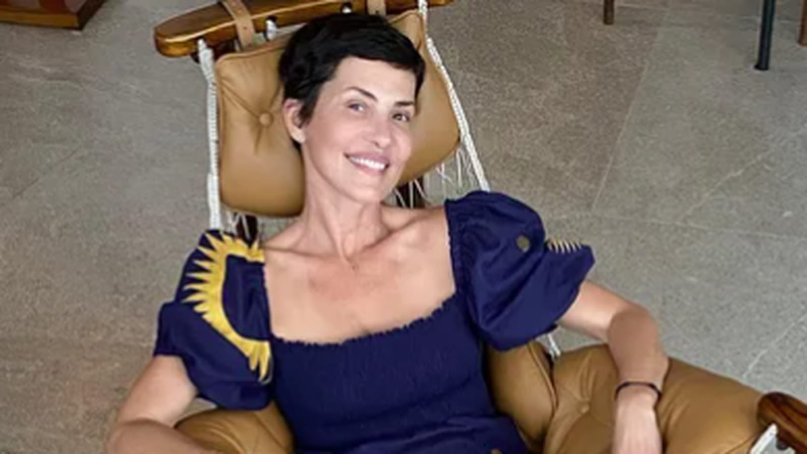 Cristina Cordula et son look beauté naturel 