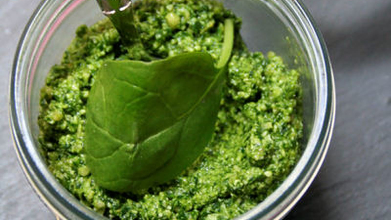 Pesto d'Epinards