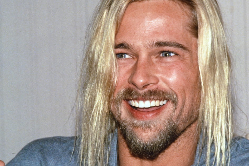 Le blond platine de Brad Pitt
