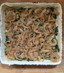 Tarte printanière au saumon et avocat : Etape 2