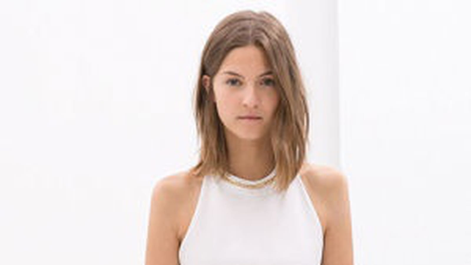 Robe col chaîne de Zara