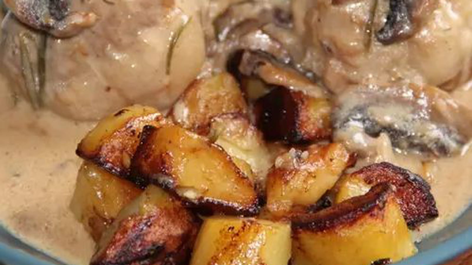 Paupiettes de veau «complètement champignons»