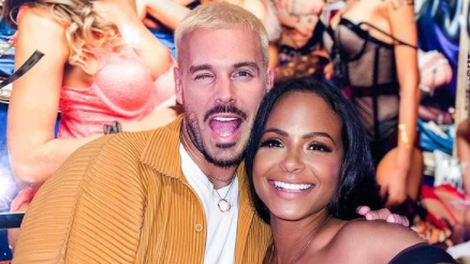Matt Pokora et Christina Milian