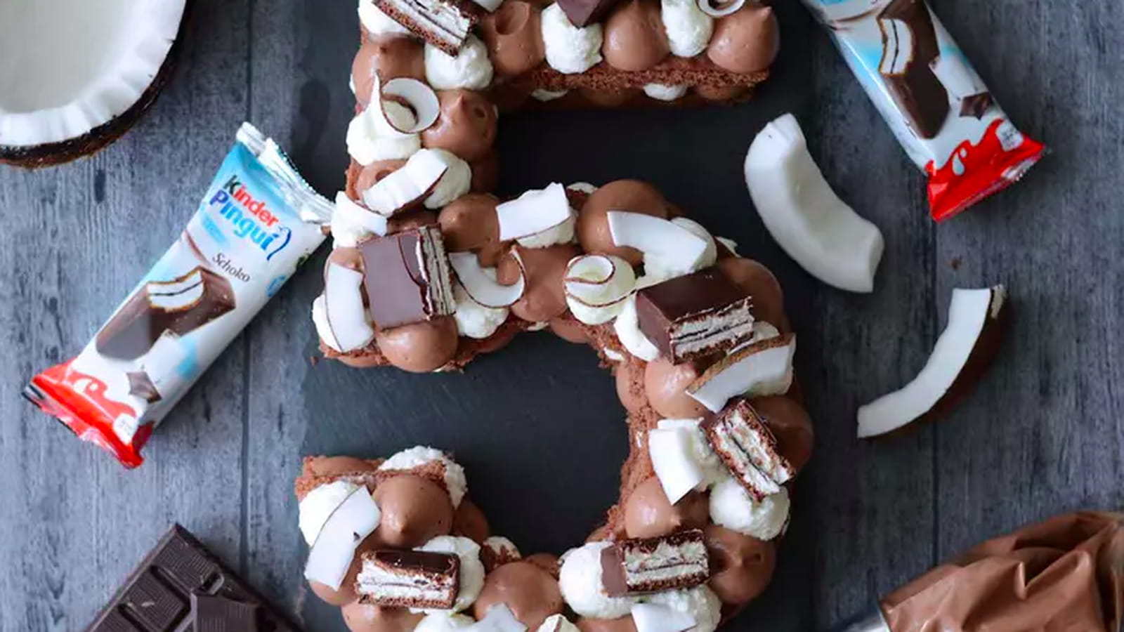 Number Cake façon Kinder Pingui® Coco