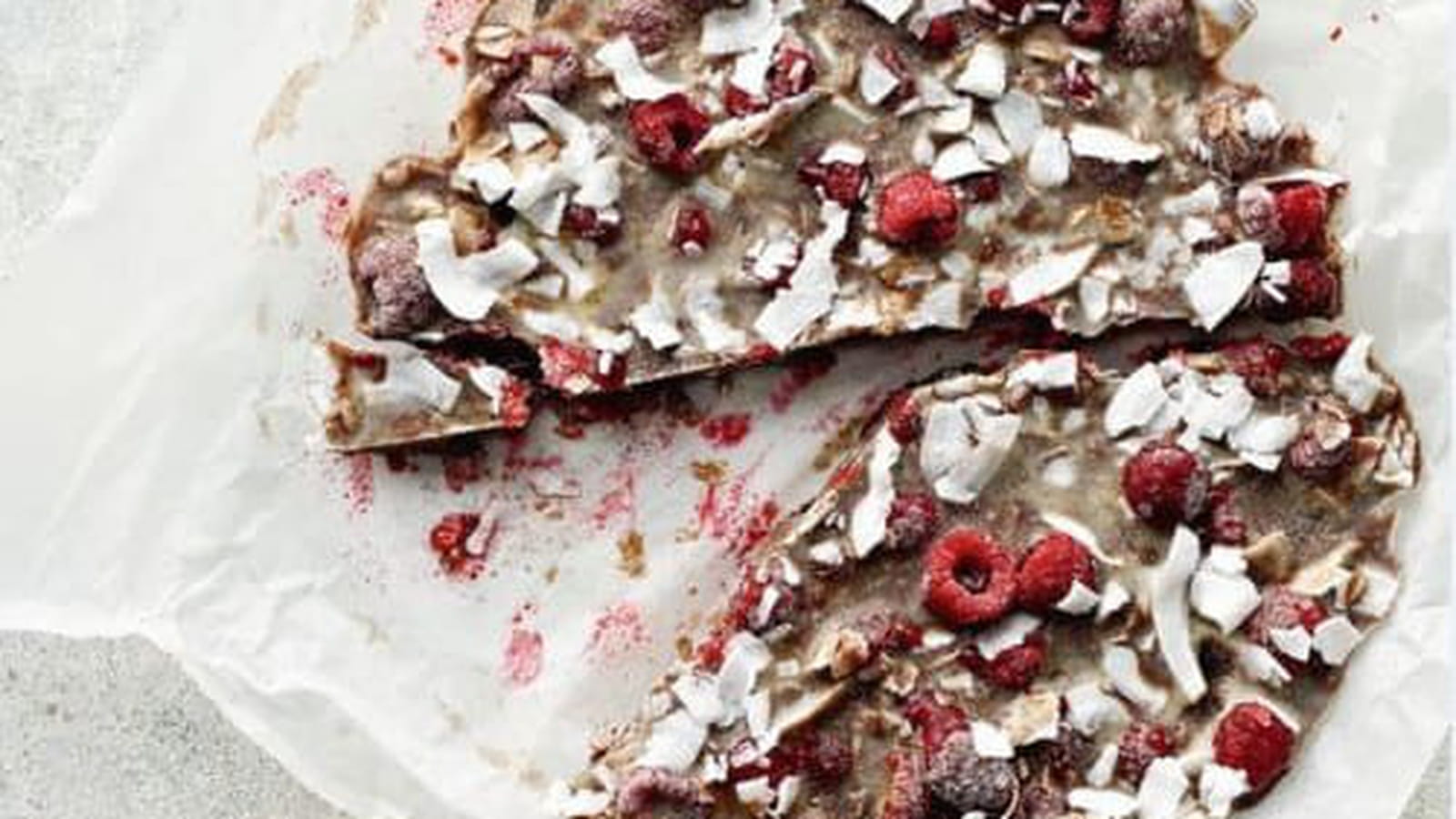 Nougat aux framboises