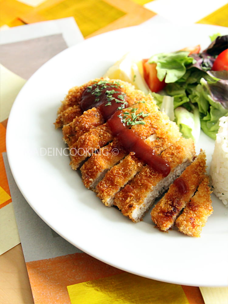 Recette de Poulet katsu Sauce Tonkatsu la recette facile