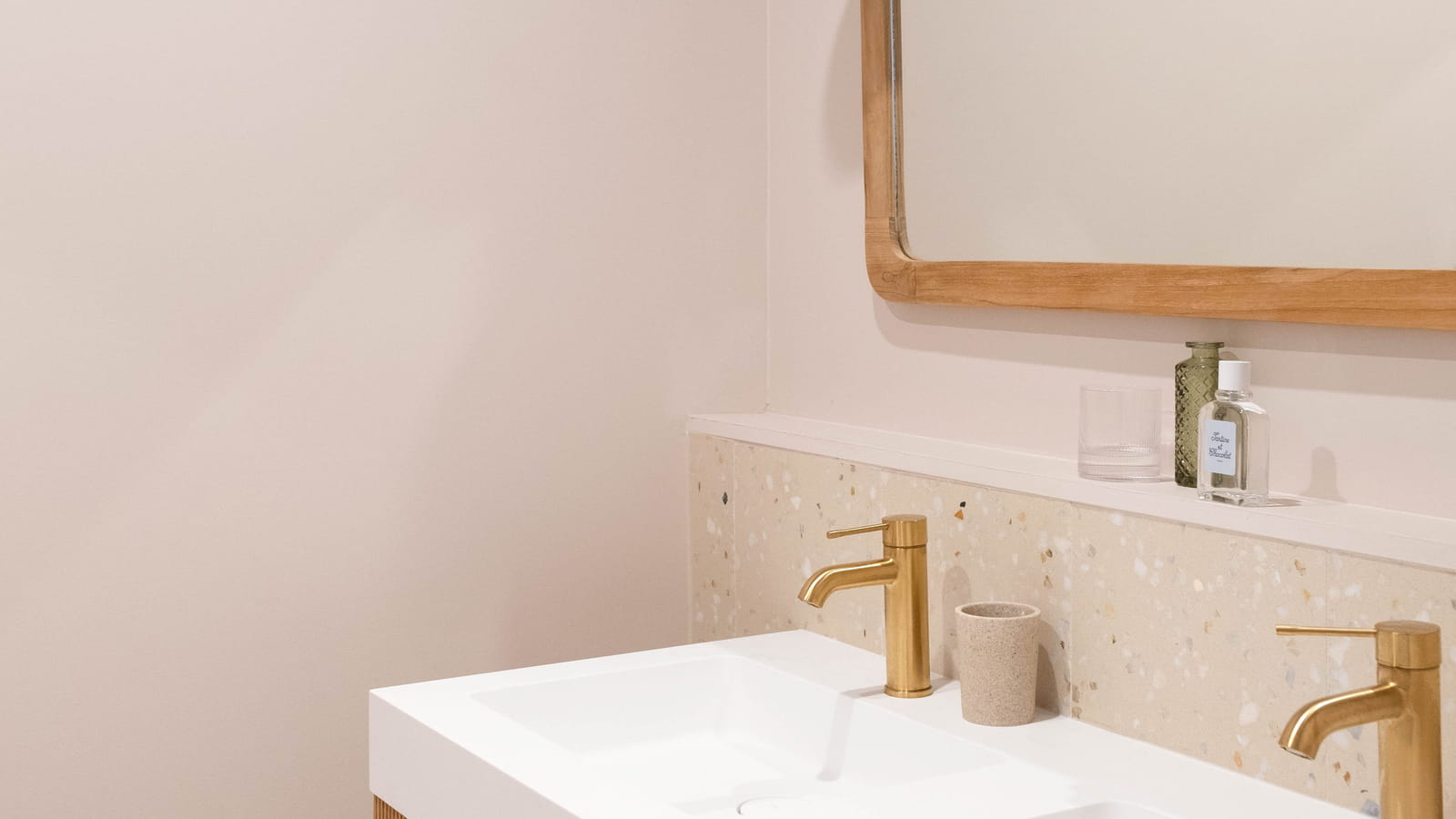 Salle de bains après
