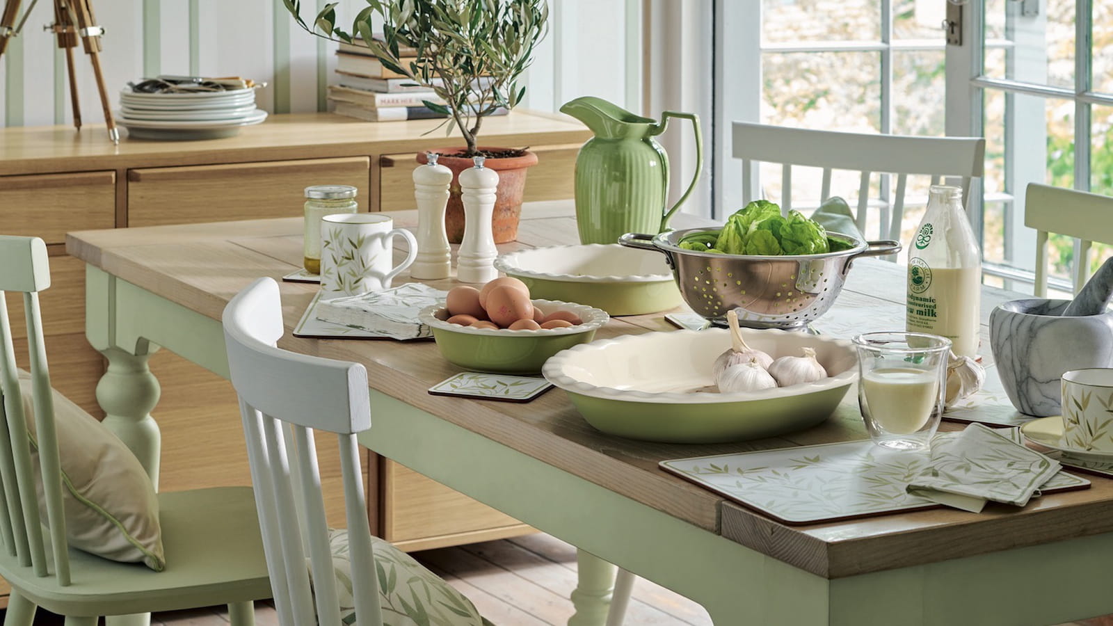 Cuisine vert clair