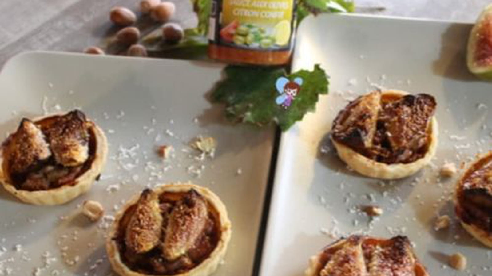 Tartelettes au canard et figues