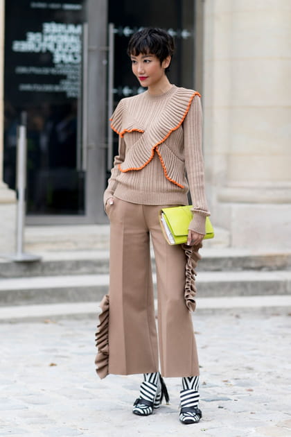 Les volants en maille