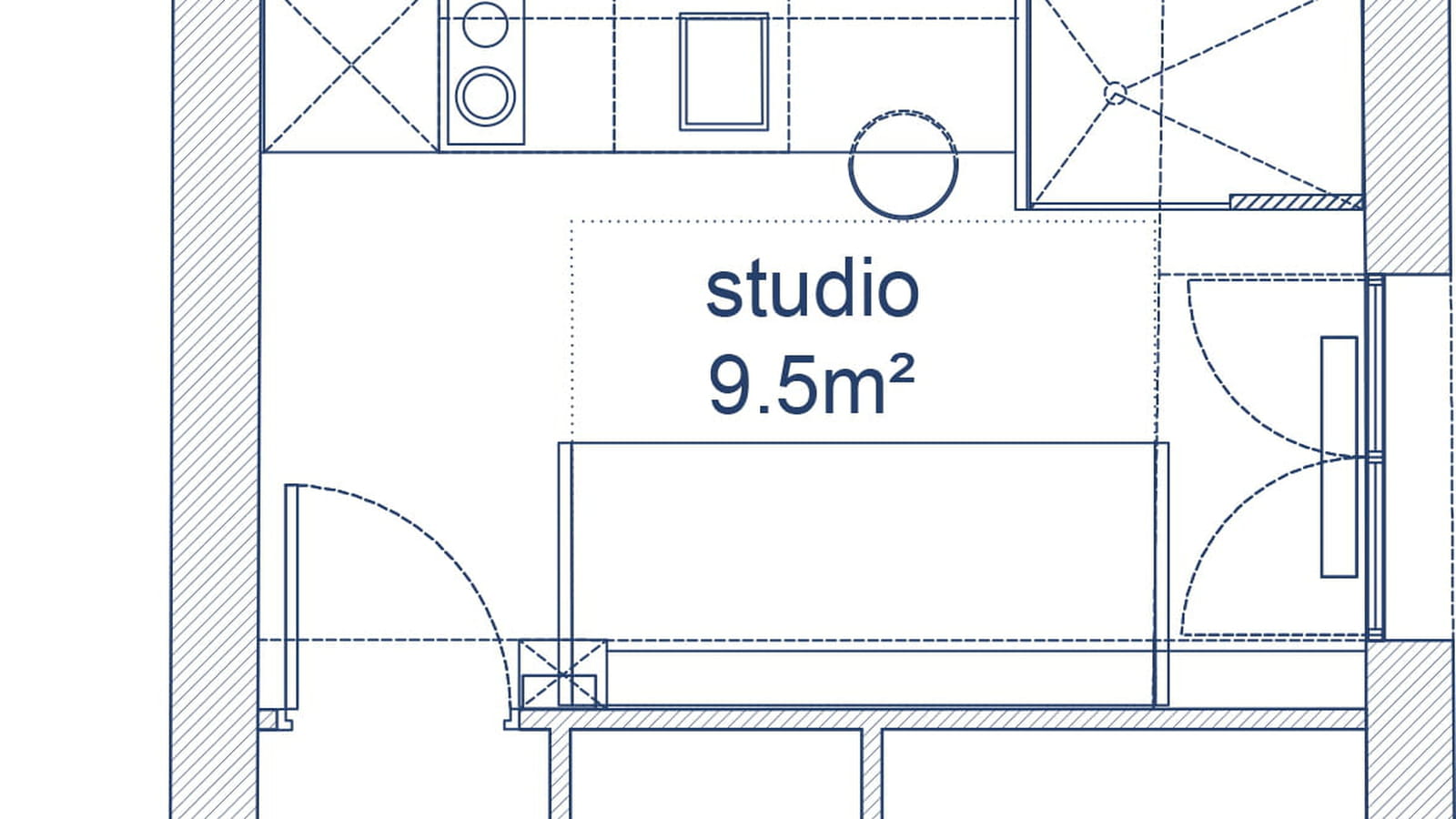 Plans existant et projet 