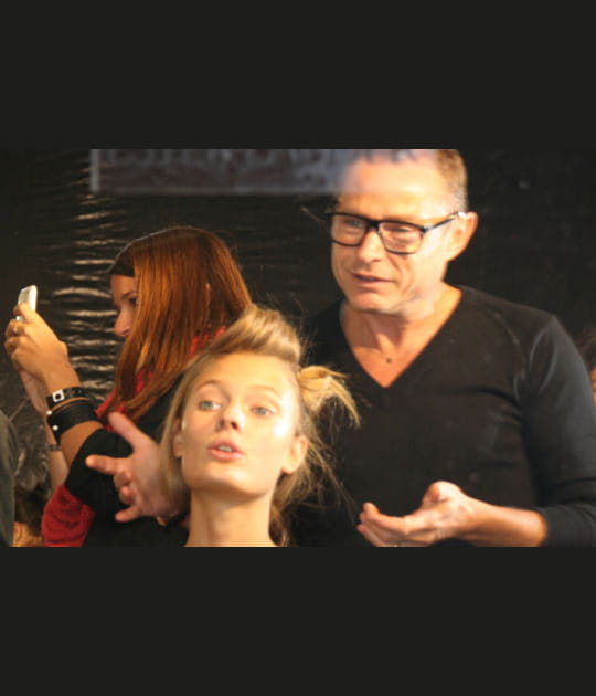 Dans les coulisses beaut&eacute; du d&eacute;fil&eacute; Anthony Vaccarello