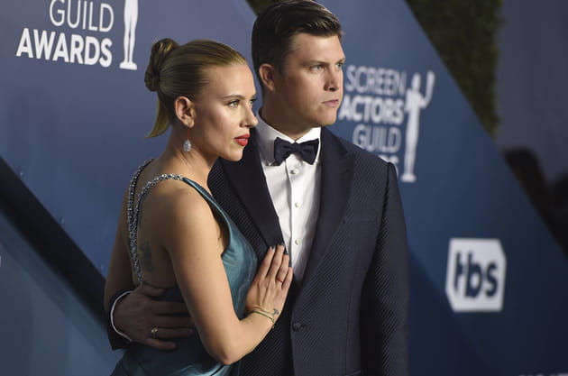 Scarlett Johansson et Colin Jost, couple glamour