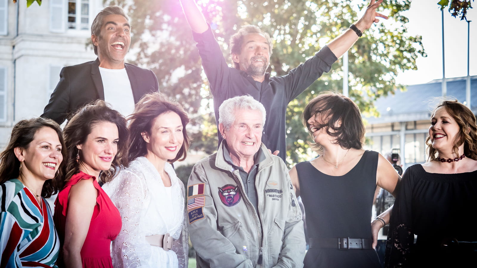 Ary Abittan, Elsa Zylberstein, Claude Lelouch, Stephane de Groodt, Marianne Denicourt