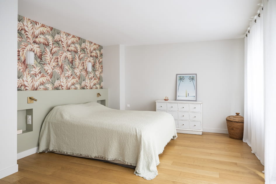 Apr&egrave;s&nbsp;: une chambre &eacute;pur&eacute;e qui mise sur quelques touches color&eacute;es