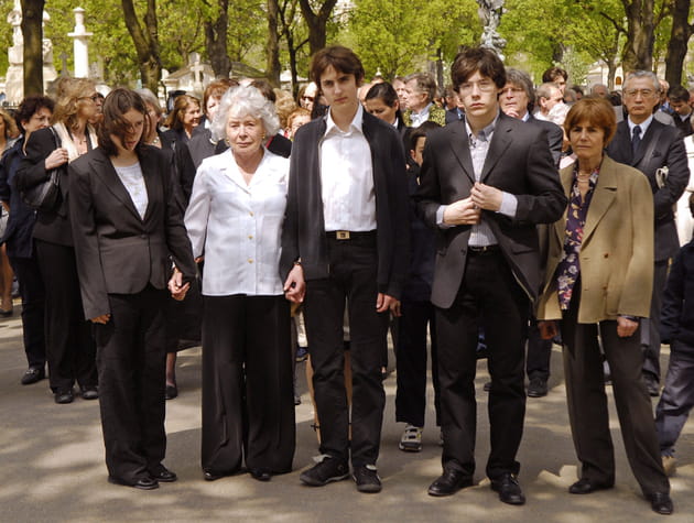 Claude Sarraute en deuil&nbsp;: obs&egrave;ques de son mari en 2006