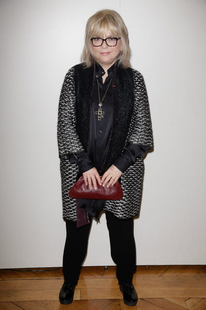 France Gall en veste graphique