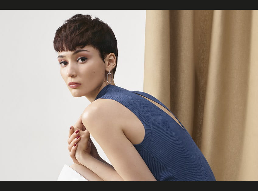 La coupe courte d&eacute;grad&eacute;e