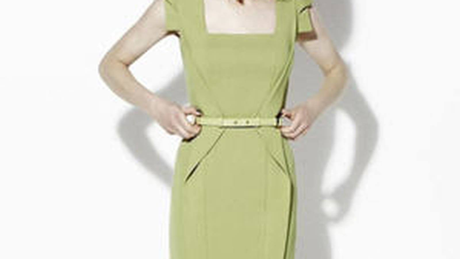 La robe pistache d'Elie Saab